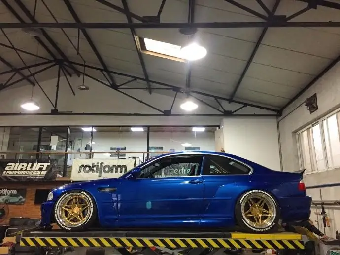 E46 M3 COUPE ROCKET BUNNY PANDEM стиль ствол крыло FRP стекловолокно