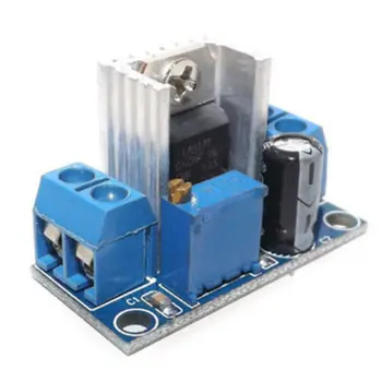 

DC-DC Converters LM317T Step Down DC DC Buck Converter Adapter Circuit Board Module Adjustable Voltage Regulator 4.2V-40V 1.5A