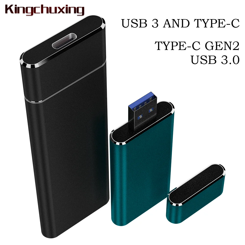 TYPE-C GEN2 USB3.0 высокой скорости внешний переносной Жесткий диск ssd HDD 128 ГБ 256 512 1 ТБ для портативных ПК телефоны disktop