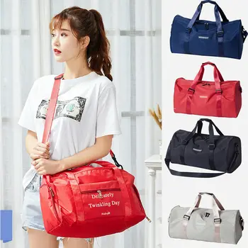

Women's Travel Hand Luggage Handbag Sports Gym Shoulder Bag Weekend Duffel Pack