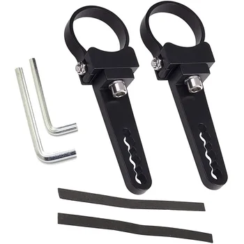 

1.5 Inch Bull Bar Tube Mount Clamps LED Light Bar Universal Mounting Brackets Roof Roll Cage Holders,2 Set