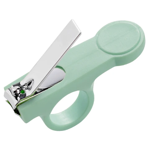 Safety Nail Clipper 1Pcs Finger Trimmer Scissor Non-slip Buckle Portable Mini Manicure Cutter Nail Scissors Baby Nail Care