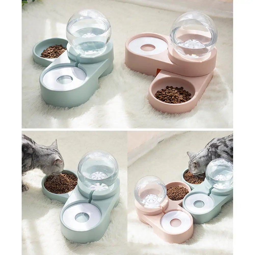 Хоббилан Bubble Cat еда автоматическая кормушка не мокрый рот поилка для кошек собак поставки