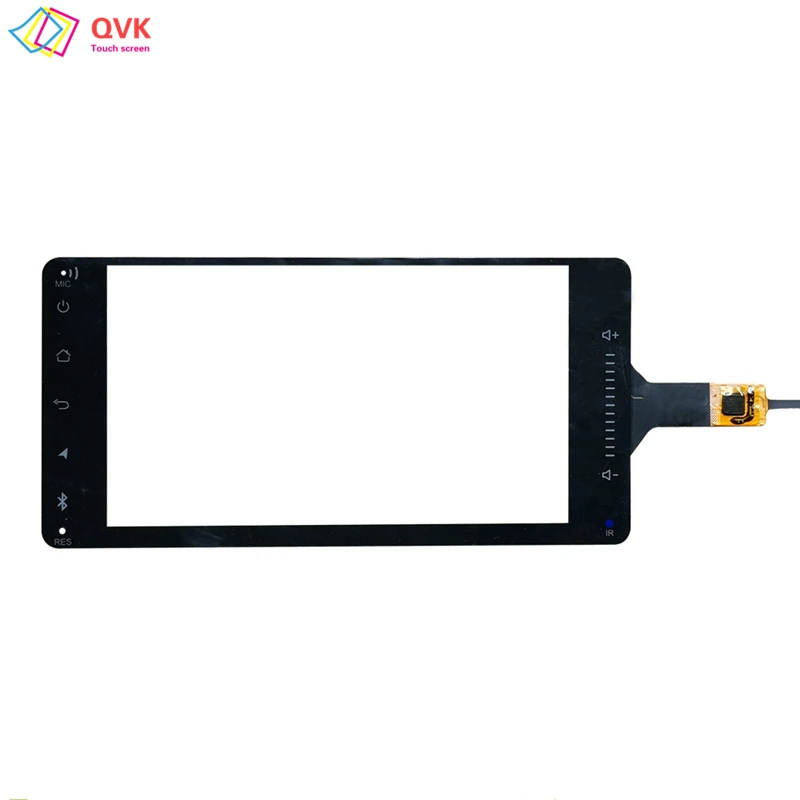 

7 inch For Idoing PX6 GPS Car Radio Multimedia Player 2 DIN DVD Capacitive Touch Screen Digitizer Sensor For Toyota Universal