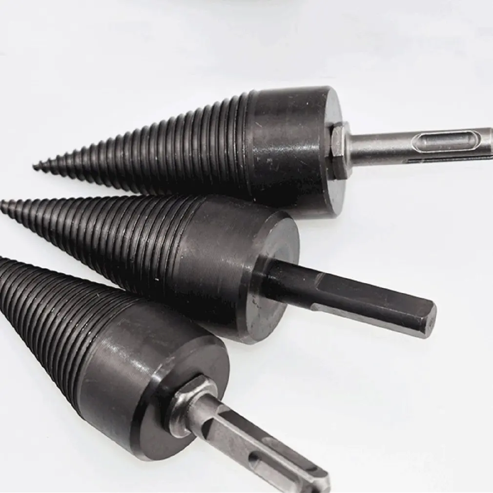 Wood Splitting Drill Bit Wood Breaker Drill Bit Wood Log Splitter Auger Splitting Screw Tools