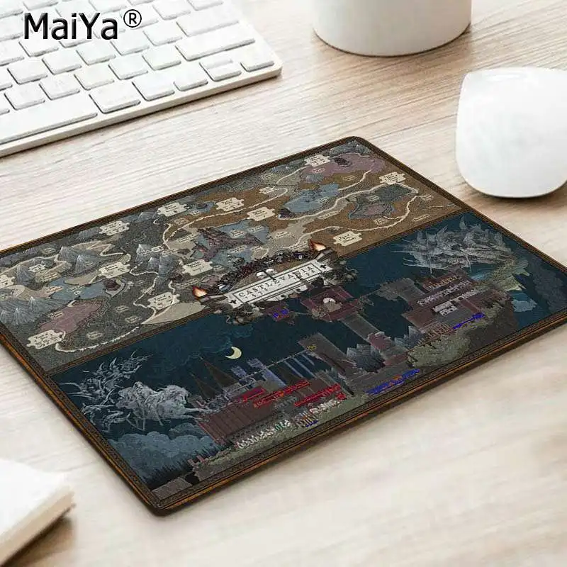 MaiYa, простой дизайн, кастлевания, красивый коврик для мышки в стиле аниме, гладкий коврик для письма, настольные компьютеры, мат, игровой коврик для мыши