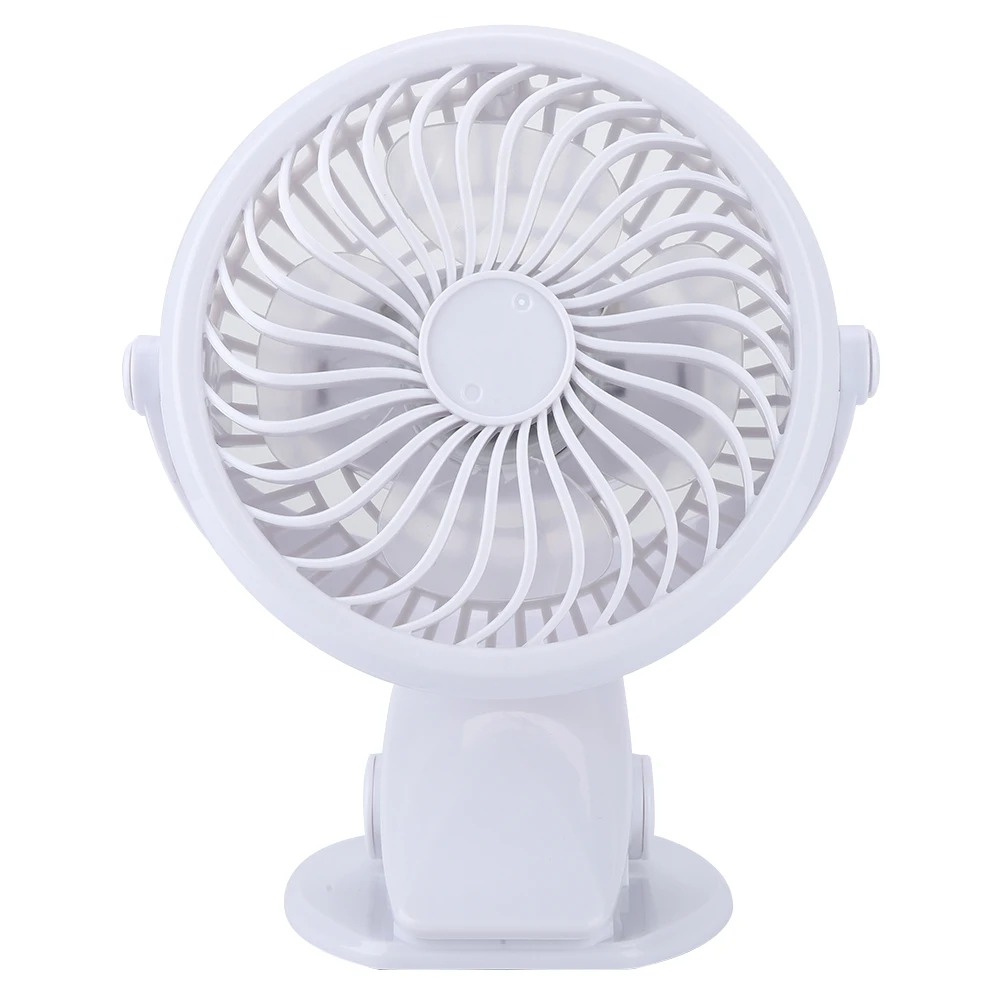 

USB Mini Desk Desktop Personal Cooling Fan Super Quiet Fan With Clip Charging Cable For Home Office Dorm Dropshipping