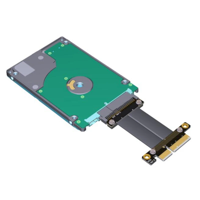  U.2 NVMe SSD zu PCI-E 30x4 SFF-8639 NVMe PCIe Verlängerung Datenkabel High Rate Übertragung R27SF 8