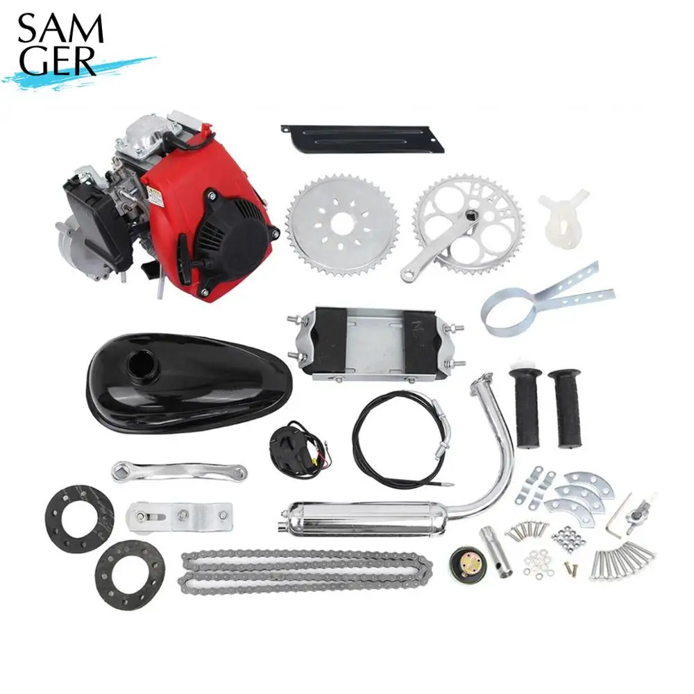 Samger 49cc 4 тактный моторизованный комплект двигателя велосипеда для DIY ATV Карманный