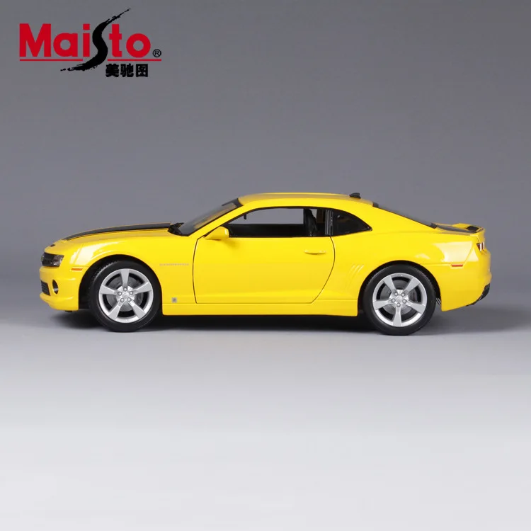 

1 than 18 Maisto 2010 Chevrolet Camaro Model Alloy Car Model Bumblebee