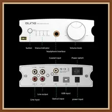 AUNE X1S домашний HIFI DAC усилитель для наушников ES9038Q2M DSD512 USB DAC усилитель для наушников 32 бит/768 K DOP128 DOP64