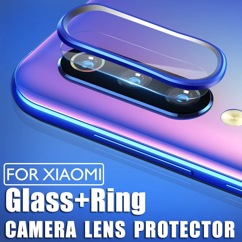 

Tempered Glass + Metal Protection Ring For Xiaomi Mi 9 lite 9 Pro 9 SE 9 A3 9lite 9Pro 9SE Mi9 MiA3 Camera Lens Screen Protector