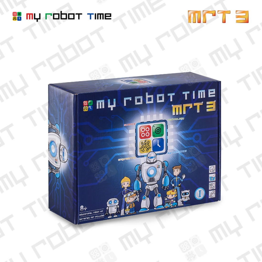 My Robot Time мульти-режим DIY программируемые роботы Строительный блок Набор сборка Робот игрушка для возраста 7+(MRT 3-1 базовый уровень