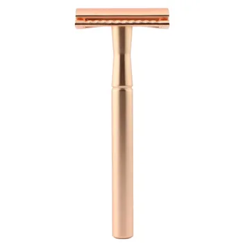 

Gold Razor Classic Double Edge Safety Razor for Mens Shaving& Womens Hair Removal Free 5 Shaving Blades