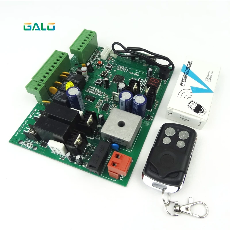 GALODC24VSwingGateControlBoardConnectBackUpBatteryOrSolar