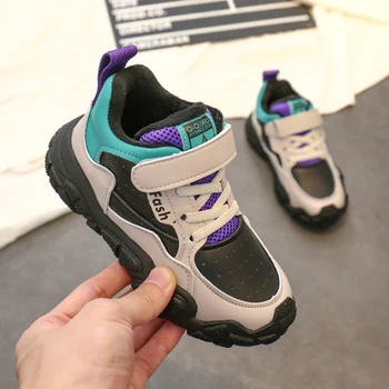 

Winter Kids Shoes Baby Boys Girls Children's Casual Warm Sneakers Breathable Soft Running Sports Shoes Size 26-37