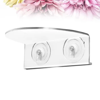 

1pc Pot Holder Wall Mounted Suction Cup Durable Removable Plant Shelf Plant Rack for Indoor Living Room Kitchen