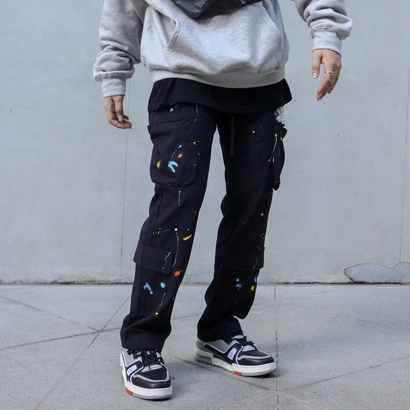 Cargo Flare Pant Hip Hop Handmade Ink 
