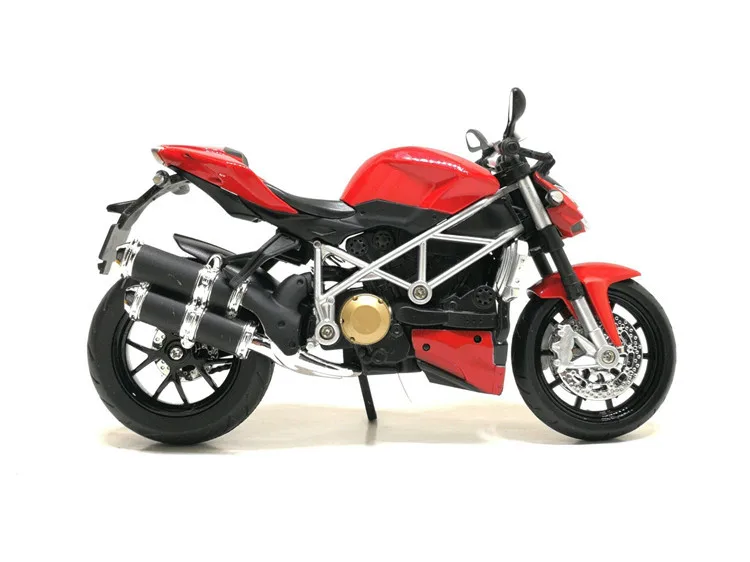 Huayi в штучной упаковке 1:12 искусственный Ducati уличный Боец мотоцикл тяжелый мотоцикл гоночная модель машины из сплава модели игрушки