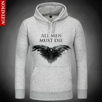 

Game of Thrones Dark Hints Death Hoodies Hoody Pullover Sweatshirt Sweatshirts Outerwear Clothes Coat three eyed raven