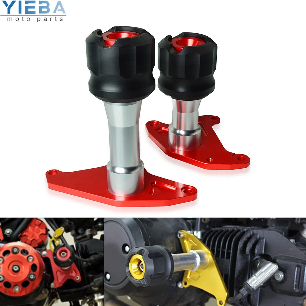 

Motorcycle Accessories Fork Wheel Frame Crash Pads Engine Case Sliders Protector For HONDA MSX125 MSX 125 2013 2014 2015-2016