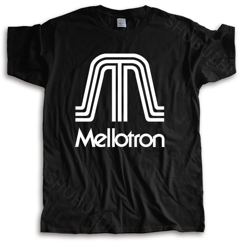 summer t-shirt men brand teeshirt Mellotron T-Shirt Cotton Analog Synth Retro Mk I Ii M300 M400 M4000 cotton tshirt for boys | Мужская