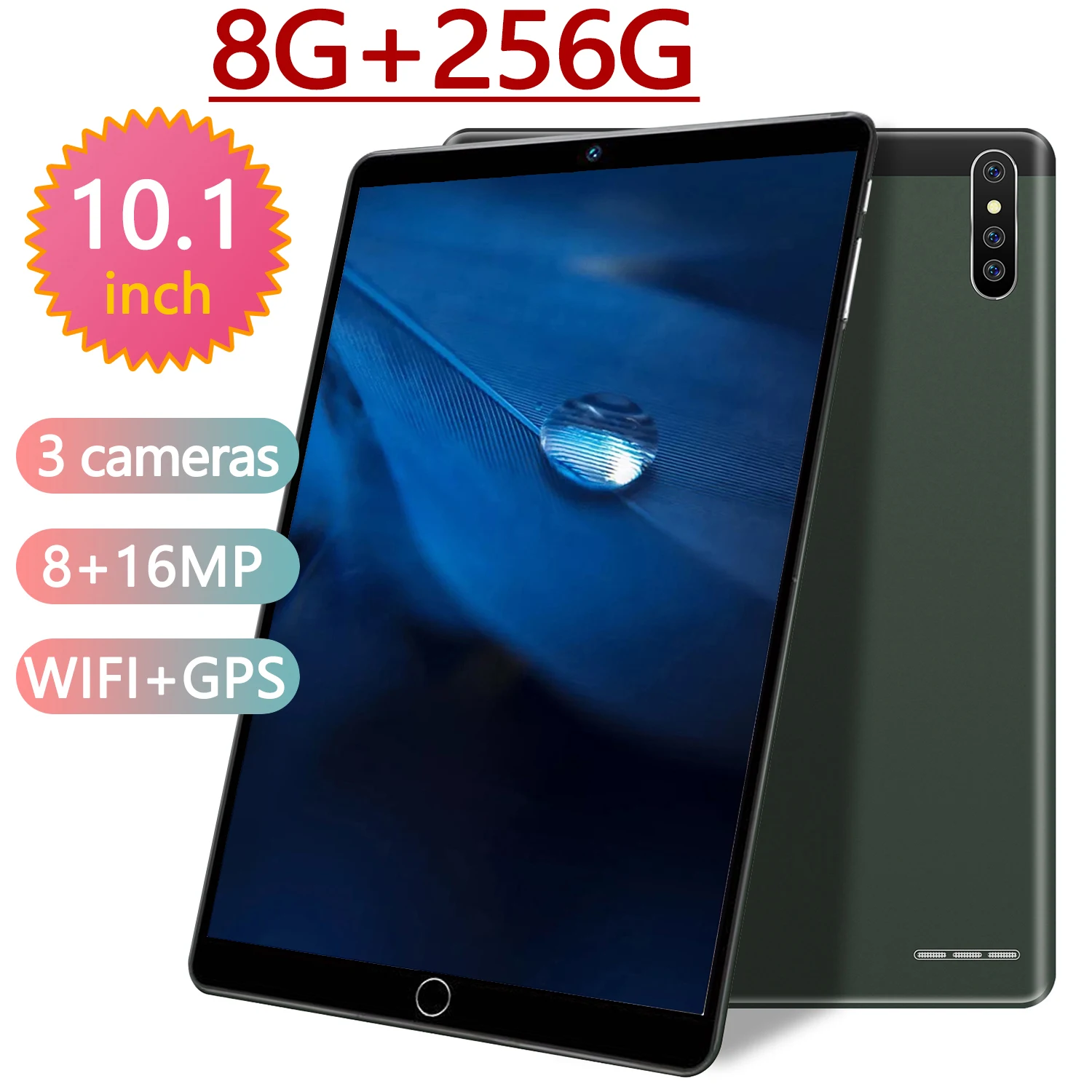 2021 Hot Selling Tablet PC 10 inch 10G+512GB Android Support 4G Dual SIM 2560*1600 Type-C |