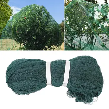 

Green Polyethylene Anti Bird Net Vegetables Netting Mesh For Fruit Crop Plant Tree Bird-Preventing Netting Reusable Garden Net