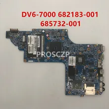 Для DV6 DV6-7000 материнская плата для ноутбука 682183-001 682183-501 685732-001 DDR3 работает хорошо