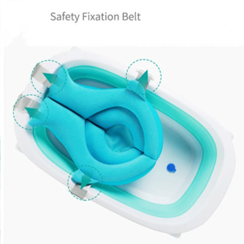 Newborn Safety Security Baby Bath Seat Infant Bath Pad Non-Slip Baby Shower Portable Bath Support Cushion Foldable Soft Pillow Newborn Safety Security Baby Bath Seat Infant Bath Pad Non-Slip Baby Shower Portable Bath Support Cushion Foldable Soft Pillow
