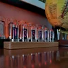 New Design IPS pseudo glow tube clock rhythm level meter desktop ornaments Christmas New Year gift 4