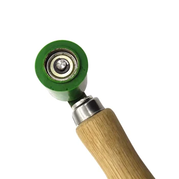 

PVC Waterproof Roll Film Advertising Cloth Plastic Welding Torch Parts Bearing High Temperature Green Silicone Pressure Wheel D