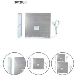 Tablero de escritura para el hogar, tablero de notas creativo, reutilizable, luminoso, Ins para hacer lista, USB, mensajes, Bloc de notas
