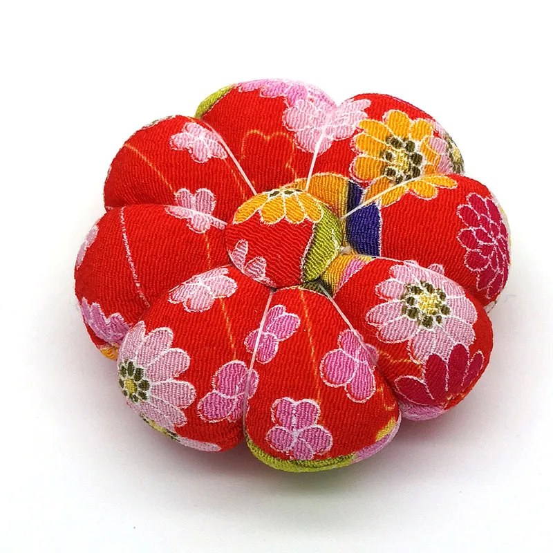 1Pc Pumpkin Shaped Needle Pin Cushion Sewing Needle Pillow DIY Tool Cross Stitch Sewing Accessories 