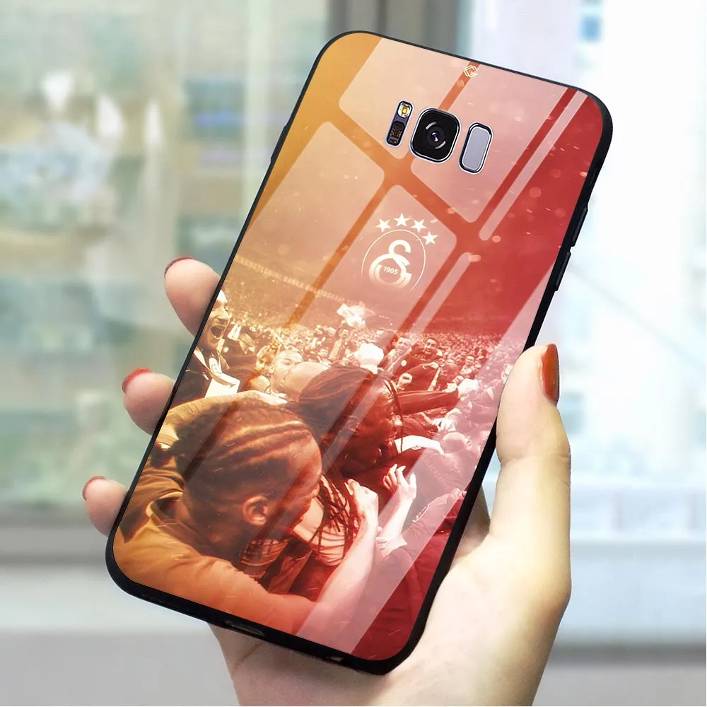 Galatasaray SK чехол для телефона для samsung Galaxy A50 крышка S7 край S8 S9 плюс S10 A70 A60 M40 A50 A40 A20 A30 A10 Стекло