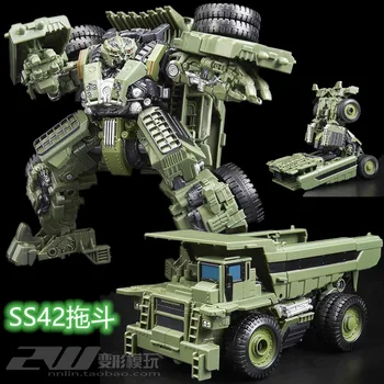 

Transformation Movie 10th Anniversary SS42 trailer adamantine fit 3C Genuine PVC Action Figure Kits Toys