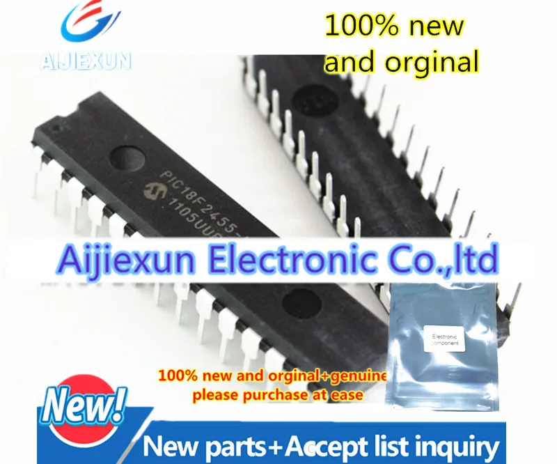 

2Pcs 100% new and orginal PIC18F2455-I/SP DIP28 PIC18F2455 in stock