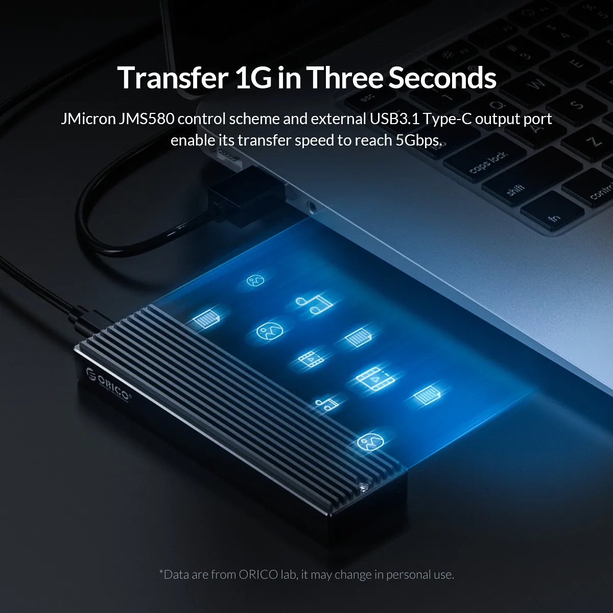 USB, Gen2, 10Gbps, Caso SSD PCIe, 5Gbps, NVME SATA, PCIE