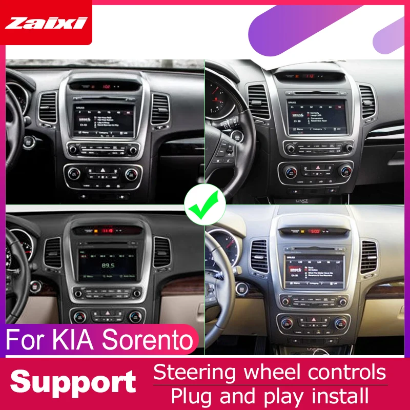 Clearance ZaiXi For KIA Sorento 2013~2014 Car Android Multimedia System 2 DIN Auto DVD Player GPS Navi Navigation Radio Audio WiFi 5