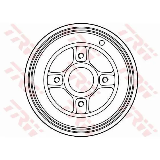 Барабан тормозной RENAULT LOGAN/CLIO/MEGANE(d=203mm) TRW DB4214