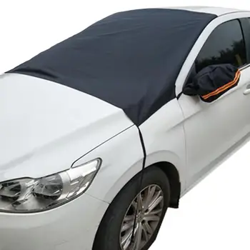 

215*125cm Automobile Magnetic Sunshade Cover Car Windshield Sun Shade Waterproof Protector Cover Car Front Windscreen Cover
