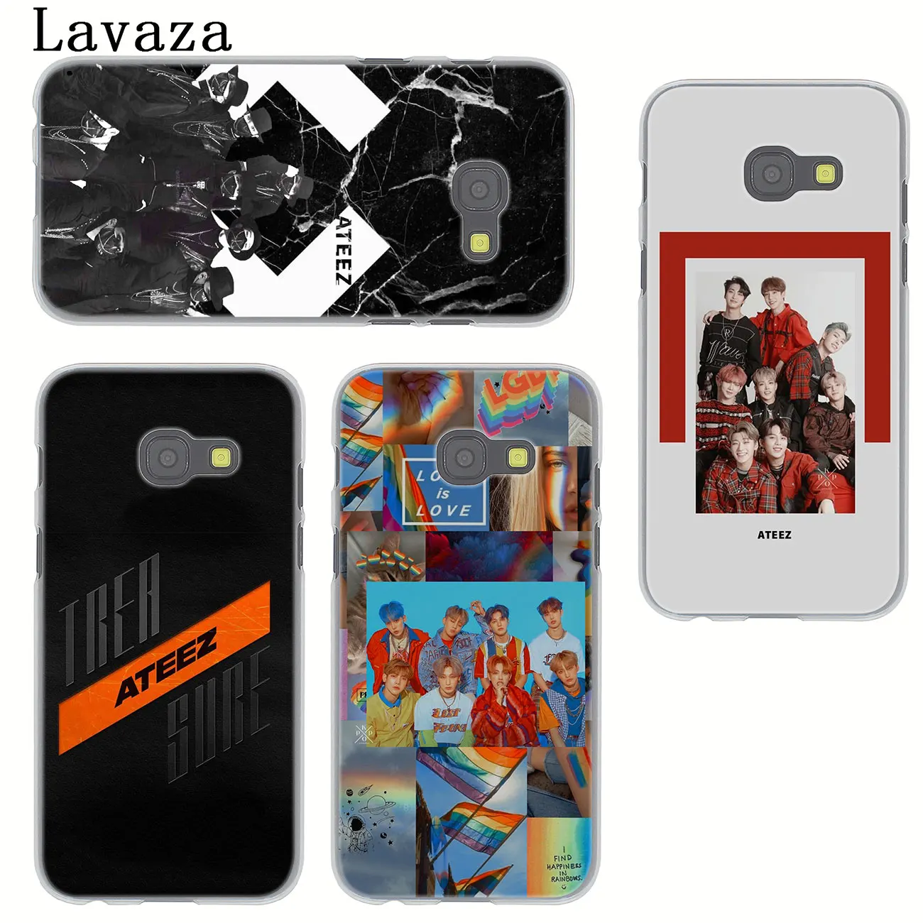 KPOP ATEEZ логотип Чехол для телефона samsung Galaxy J8 J7 Duo J6 J5 J4 Plus 2018 2017 2016 J2 J3 Prime 2015 Крышка| |