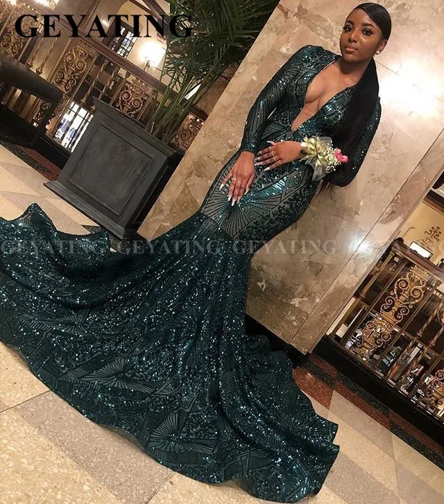 emerald formal dress