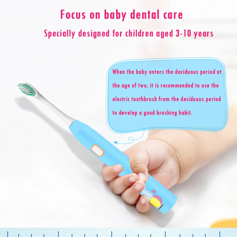 Электрическая зубная щетка Oral B для детей с дополнительной мягкой щетиной на