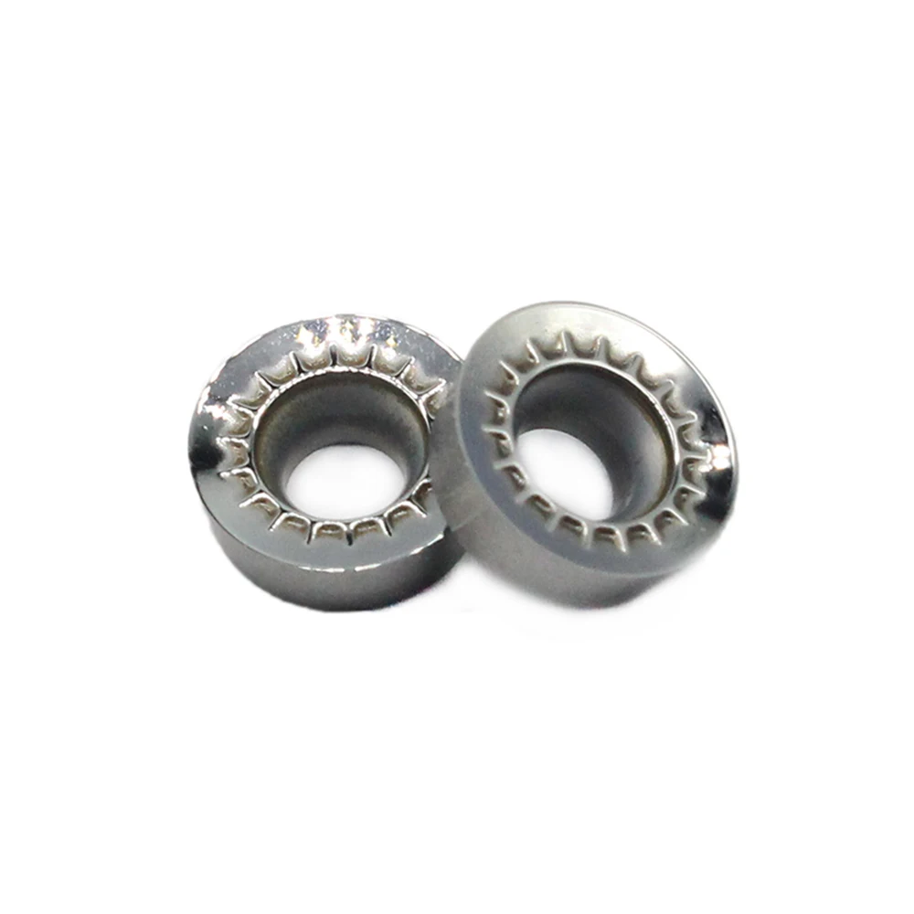 10pcs RCGT1003MO AK H01 Aluminum Turning Inserts RPGT Round Blade RCGT1003 Carbide cnc Lathe Cutter Aluminum Copper Tool