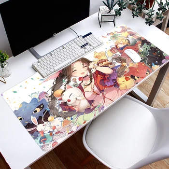 

Large Mouse Pad Gamer Desk Mat Computer Mousepad Keyboard Table Cover for Dota(60x30) final fantasy mousepad