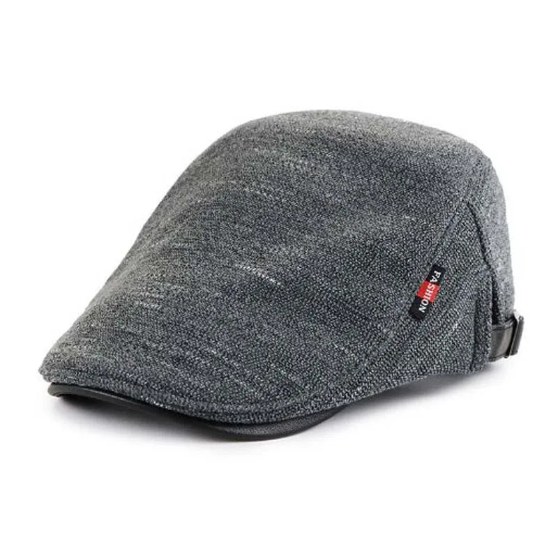 XEONGKVI корейский добавить бархат флис шляпа козырек осень зима теплый бренд Snapback хлопковые шапки для мужчин среднего возраста вязаная шапка
