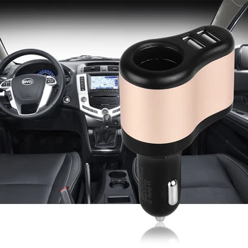 

Universal 3.1A Dual USB Car Charger 2 Port LCD Display 12-24V Cigarette Socket Lighter Car Phone Charger Adapter High Quality
