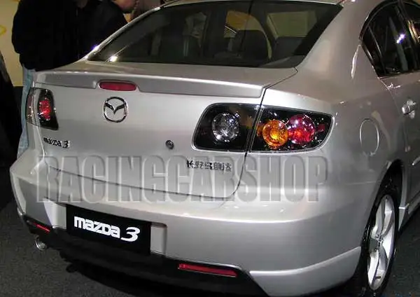 Окрашенный спойлер багажника подходит для MAZDA 3 седан 2003 2009 T010F|Панар-штанги| |