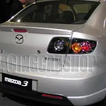 Окрашенный спойлер багажника подходит для MAZDA 3 седан 2003 2009